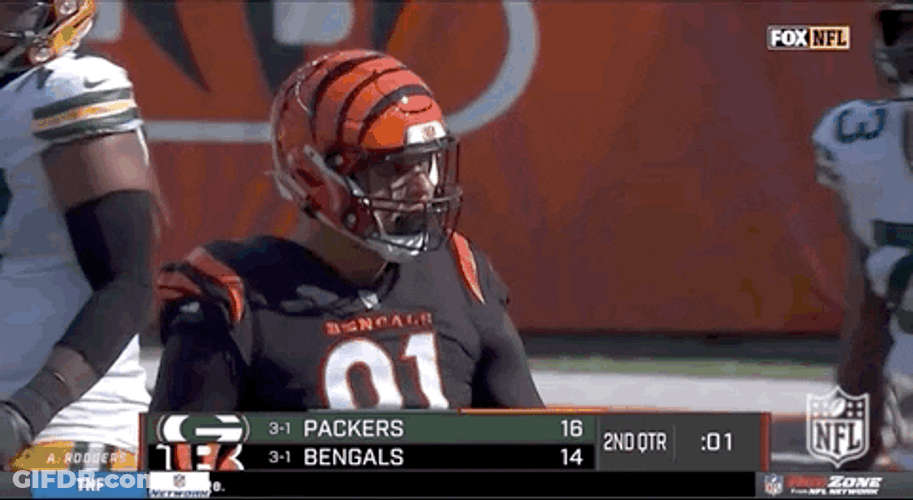 Bengals Football Player Who Dey Lets Go GIF