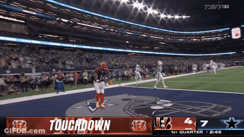 Bengals Vs Cowboys On TSN GIF