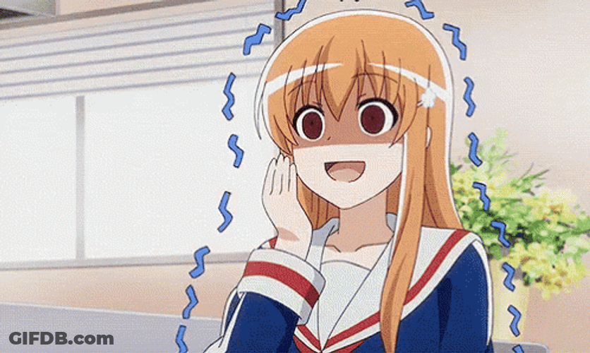 Benio Yonomori Shivering GIF