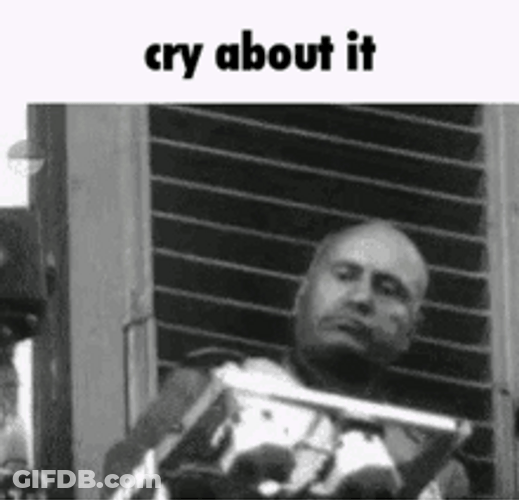 Benito Mussolini Cry About It GIF
