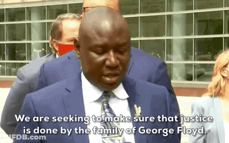 Benjamin Crump Justice Done By George Floyd Family GIF
