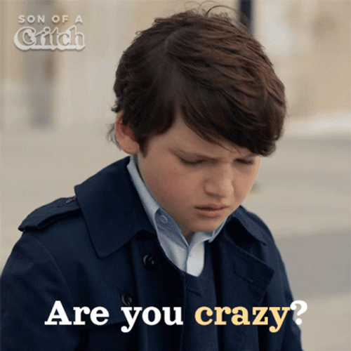 Benjamin Evan Are You Crazy GIF