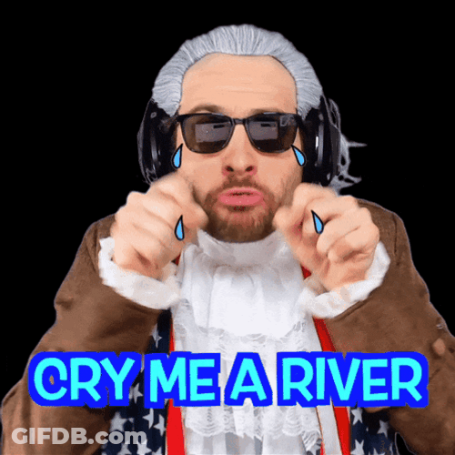 Benjamin Fake Cry GIF