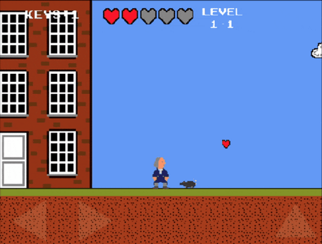 Benjamin Franklin Gathers Heart Life GIF