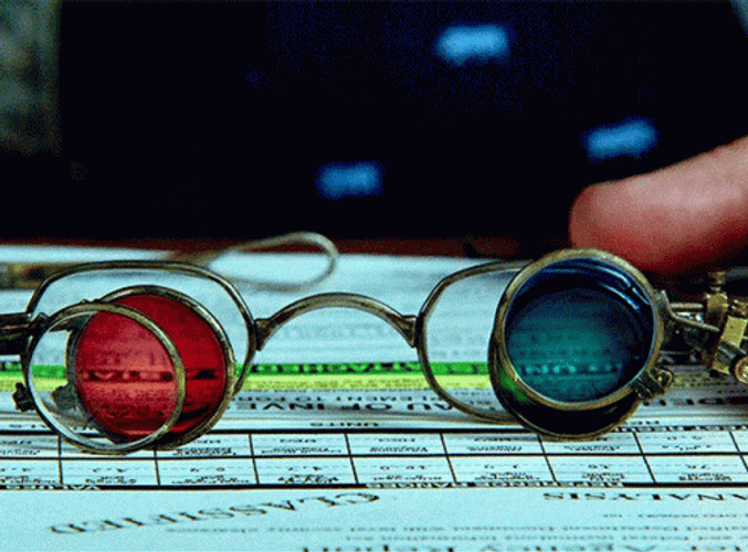Benjamin Franklin Vintage Glasses GIF