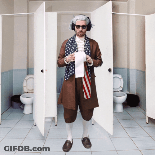 Benjammin In The Bathroom GIF