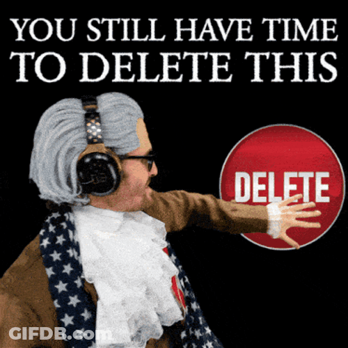 Benjammins Delete GIF