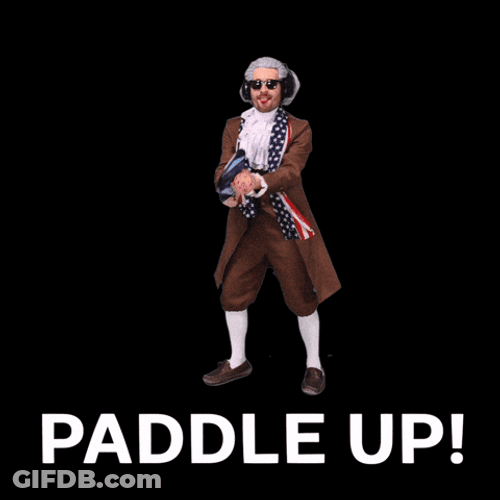Benjammins Playing Table Tennis Paddle Up GIF