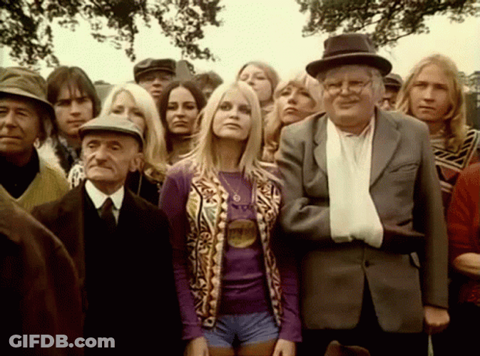 Benny Hill GIF