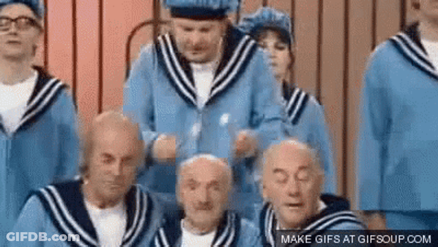 Benny Hill GIF