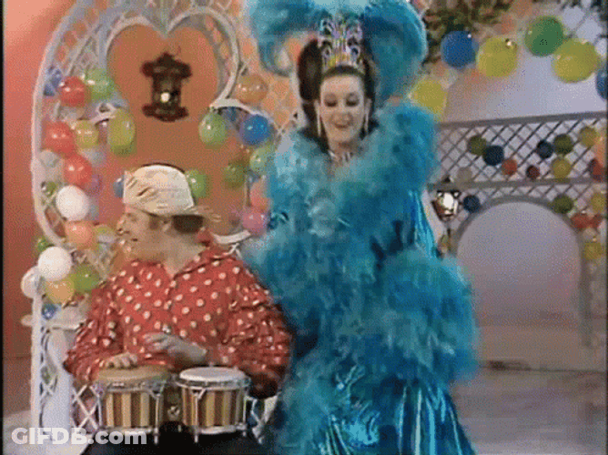 Benny Hill GIF