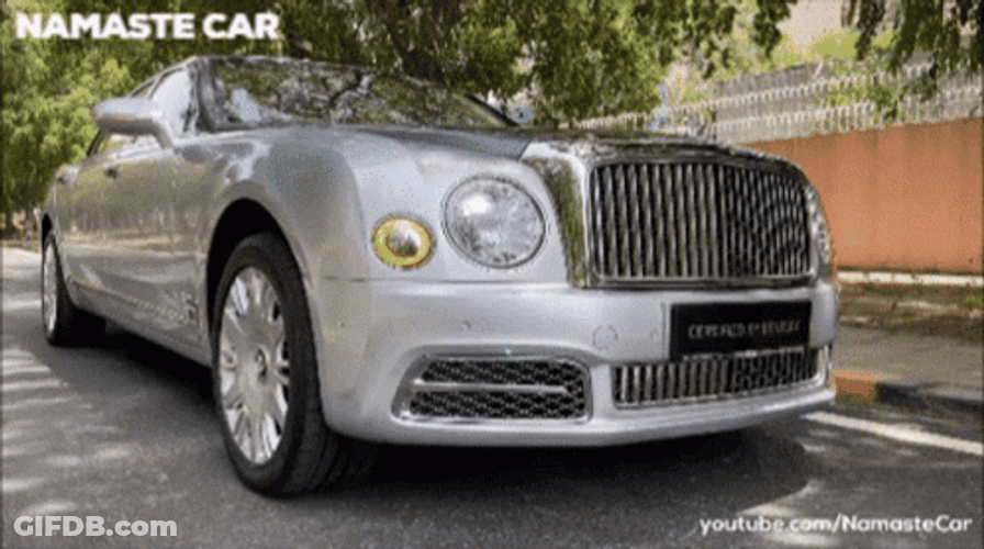 Bentley Mulsanne Inside Out GIF