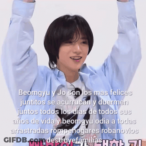 Beomgyu And Jo Cuddling And Sleeping GIF