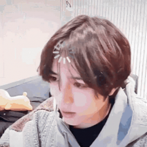 Beomgyu Loading Information Thinking Meme GIF