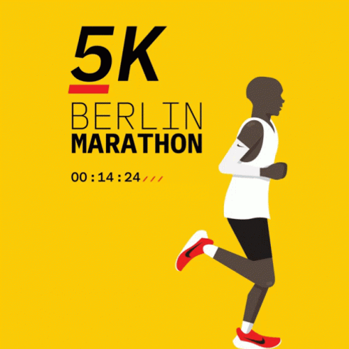 Berlin Marathon Running GIF