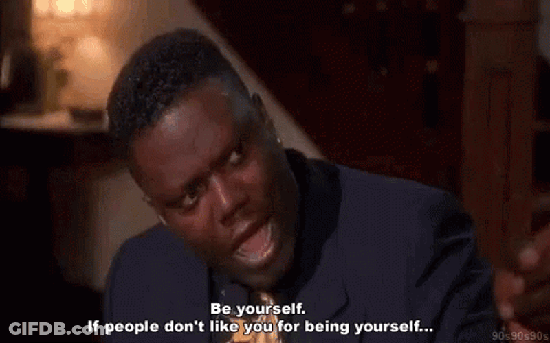 Bernie Mac Being Yourself GIF