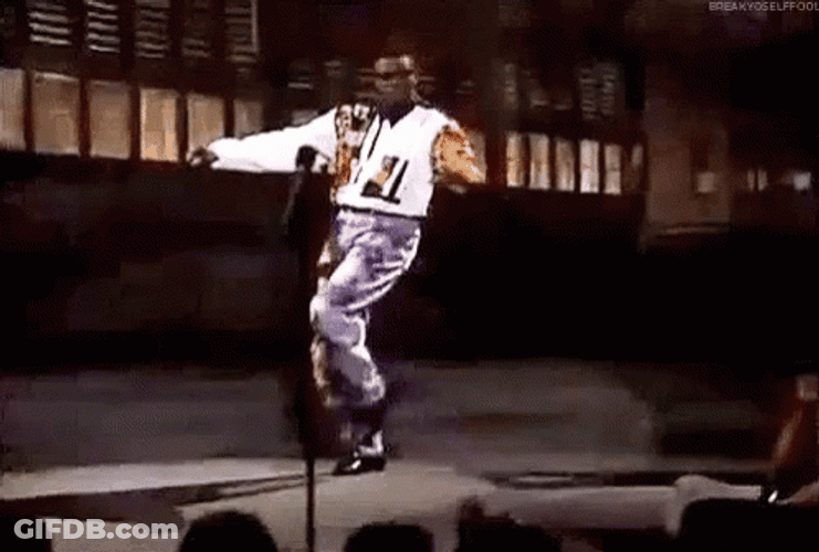 Bernie Mac Comedy Dance GIF