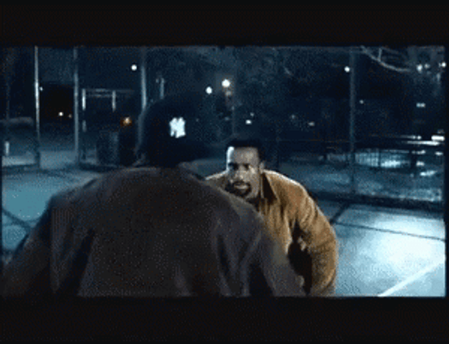 Bernie Mac Play Basketball GIF