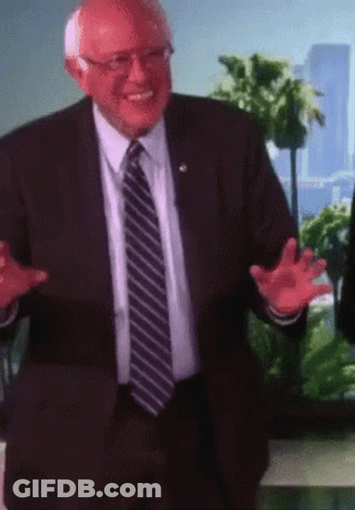 Bernie Sanders Dancing GIF