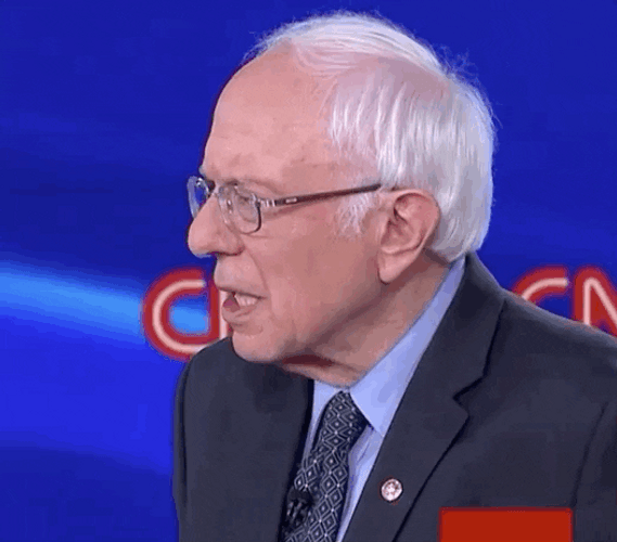 Bernie Sanders Huh Reaction GIF