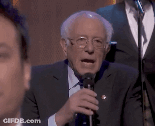 Bernie Sanders . I Know Youre Joking GIF
