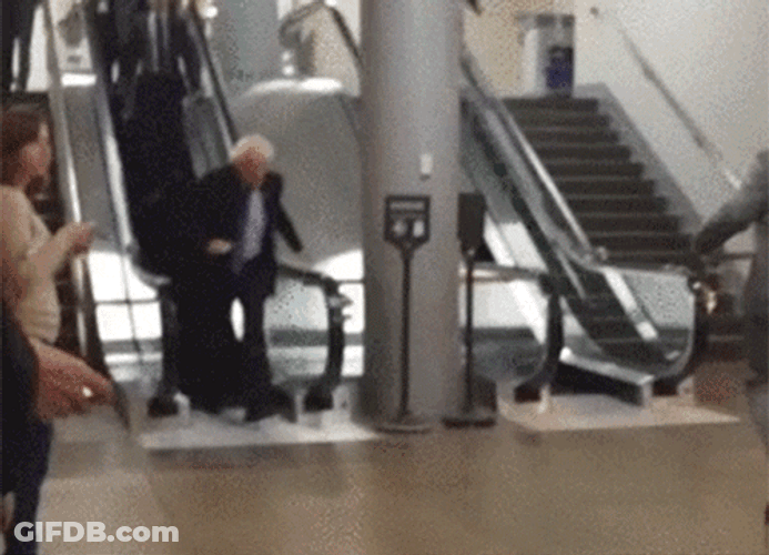 Bernie Sanders . GIF