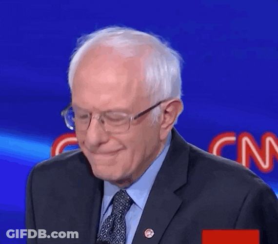 Bernie Sanders . GIF