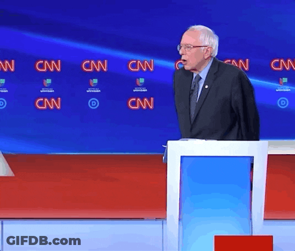 Bernie Sanders . Whoa Whoa Whoa GIF