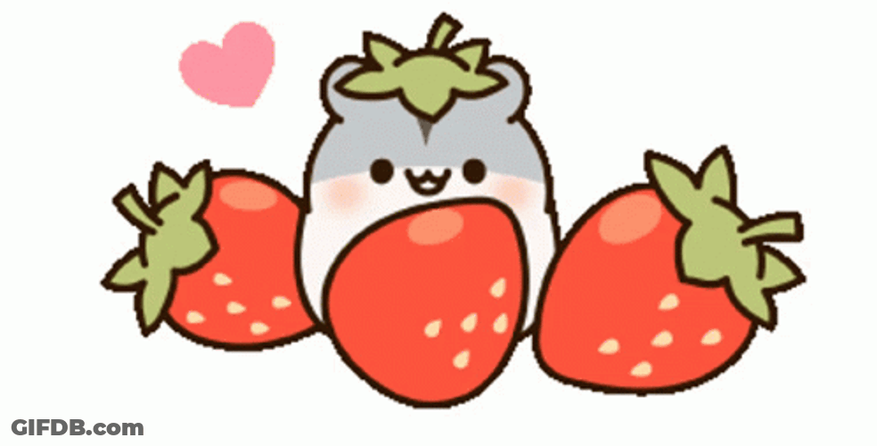 Berry In Love Heart GIF
