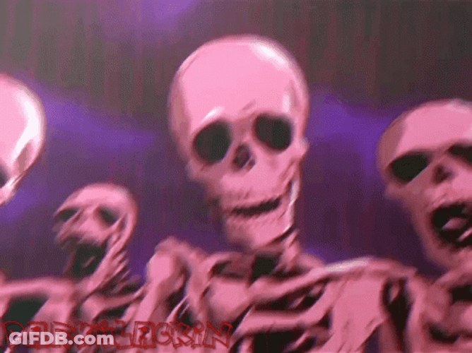 Berserk Skeleton Scary Meme GIF