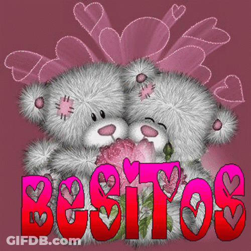 Besitos Bear Love Couples GIF