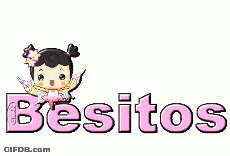 Besitos Happy Baby Cartoon GIF