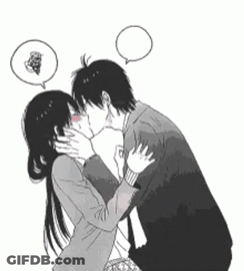 Besos Anime GIF