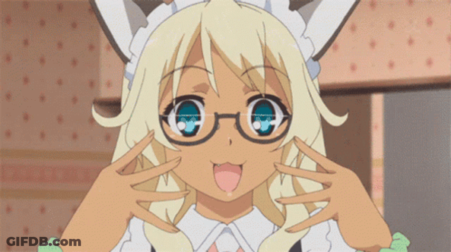 Besos Anime GIF