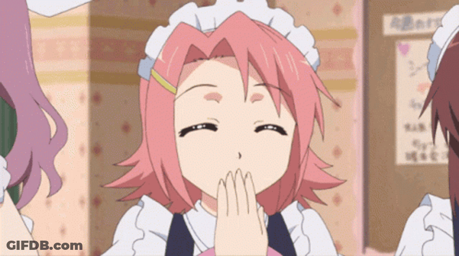 Besos Anime GIF
