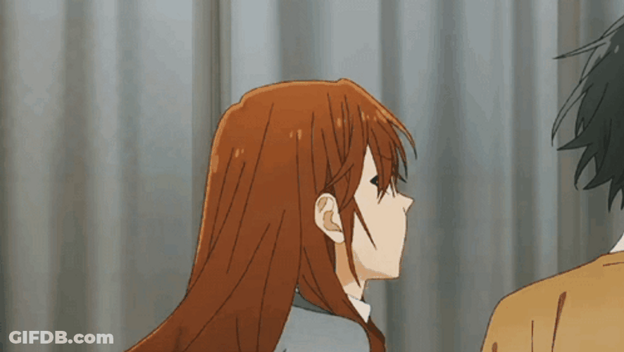 Besos Anime GIF