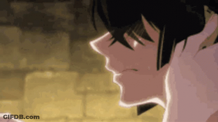 Besos Anime GIF