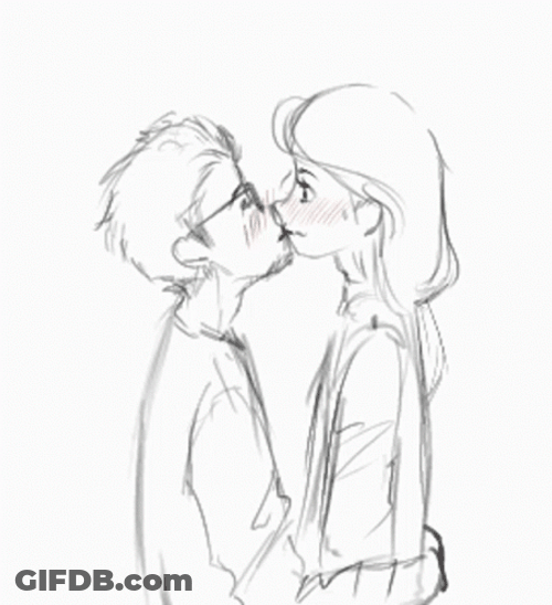 Besos De Novios GIF