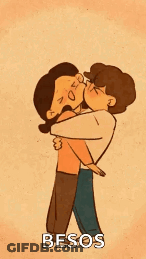 Besos Romanticos GIF