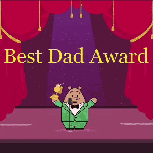 Best Dad Award GIF