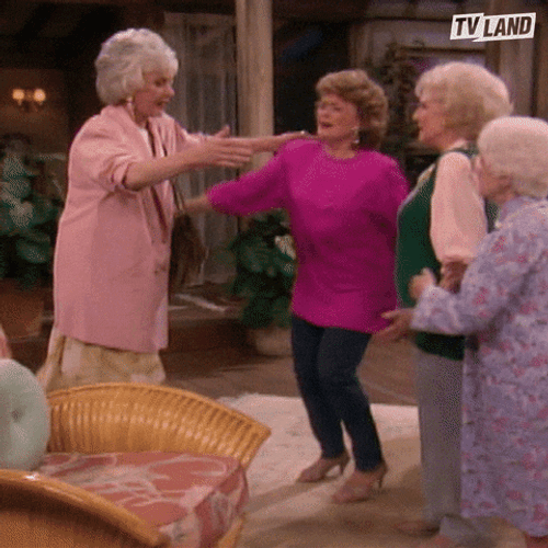 Best Friend Hug Golden Girls GIF
