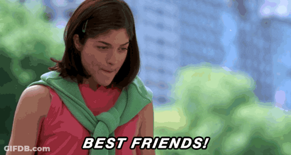Best Friends Crazy Friend Selma Blair GIF
