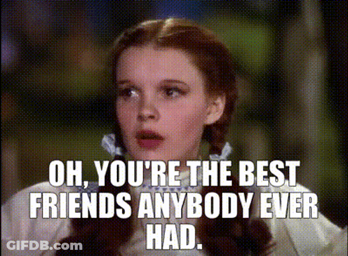 Best Friends Dorothy Gale Judy Garland GIF