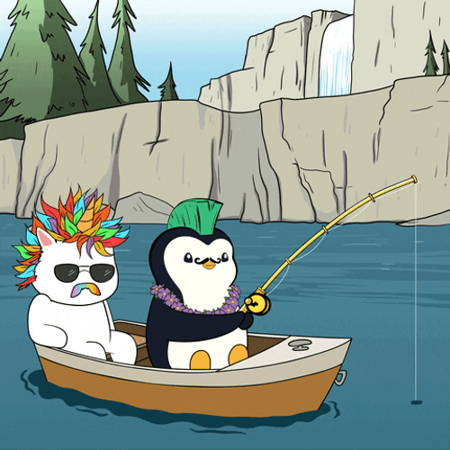 Best Friends Fishing GIF