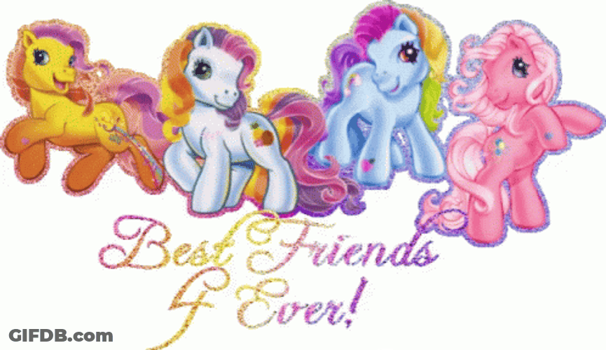 Best Friends Forever My Little Pony GIF