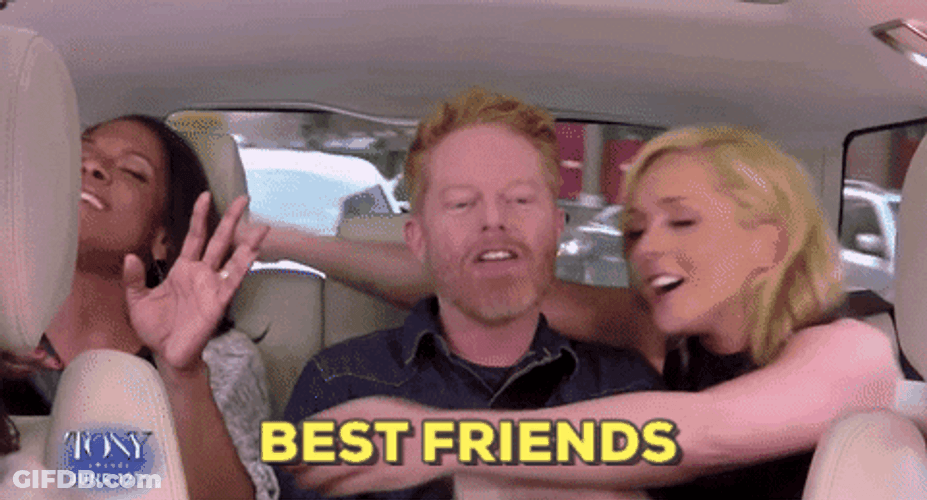 Best Friends Jesse Tyler Ferguson Jane Krakowski Carpool GIF