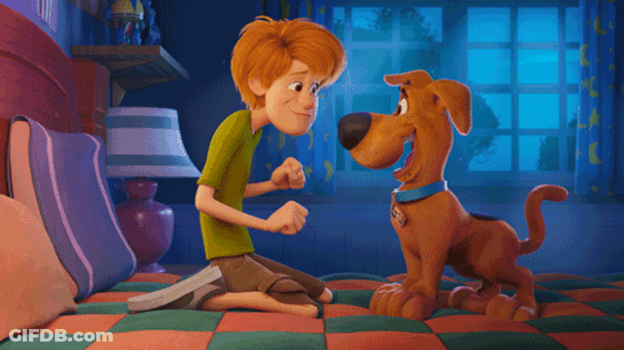 Best Friends Shaggy Scooby Doo Scoob 2020 GIF