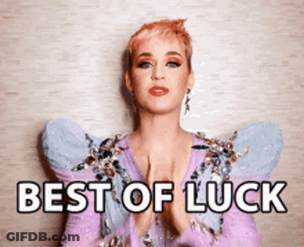 Best Of Luck Gesture GIF