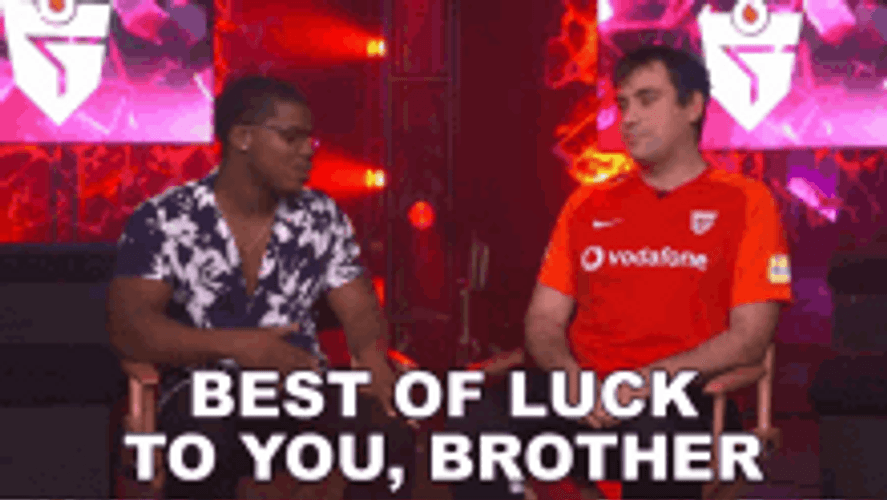 Best Of Luck To You Brother GIF