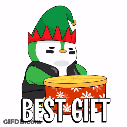 Best Present Baby Penguin GIF